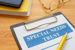 Special,Needs,Trust,Application,With,Clipboard,And,Notepad.